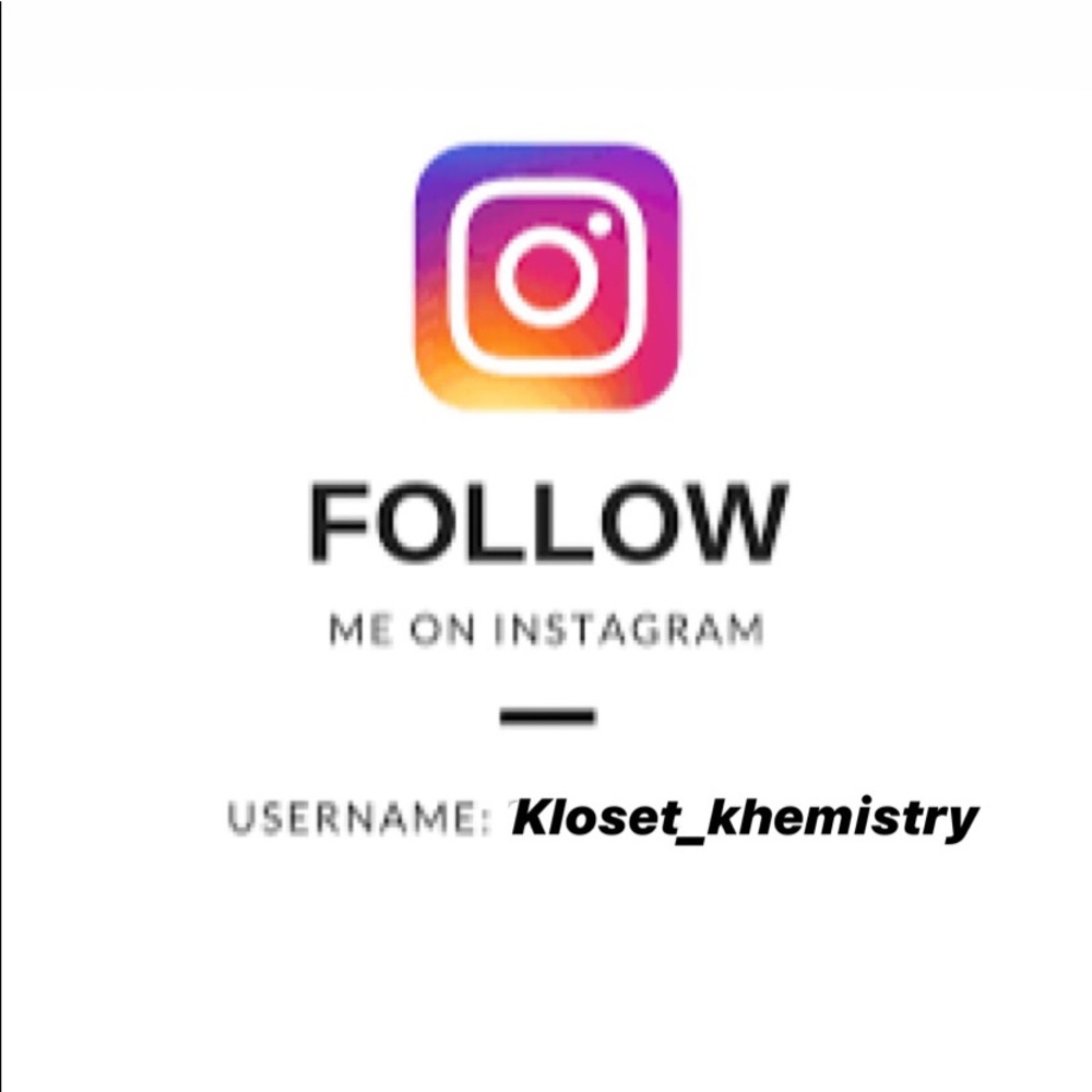 Follow me on Instagram